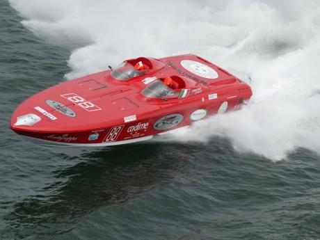 power boat photograph