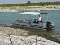personal pontoon boat