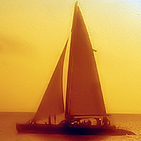 American sailboat